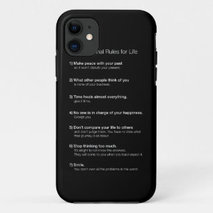 Coque Case-Mate Pour iPhone 7 règles cardinales pendant la vie