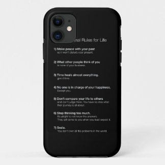 Coque Case-Mate Pour iPhone 7 règles cardinales pendant la vie