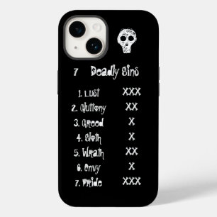 Coque Case-Mate iPhone 7 T-shirt Péchés Mortels