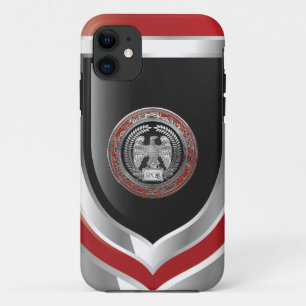 Case-Mate iPhone Case [800] Aigle impérial romain argenté