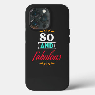 Case-Mate iPhone Case 80 ans et dire fabuleux