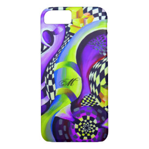 Coque Case-Mate iPhone 80 s Art Deco Geometric Pattern