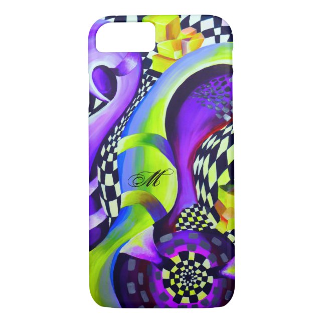 Coques Case-Mate iPhone 80 s Art Deco Geometric Pattern (Dos)