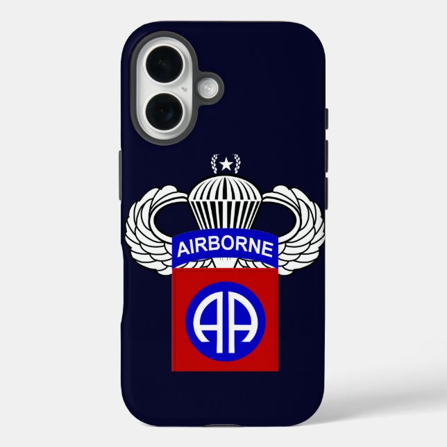 Coques Case-Mate iPhone 82e Airborne - All American - Jump Wings (Verso)