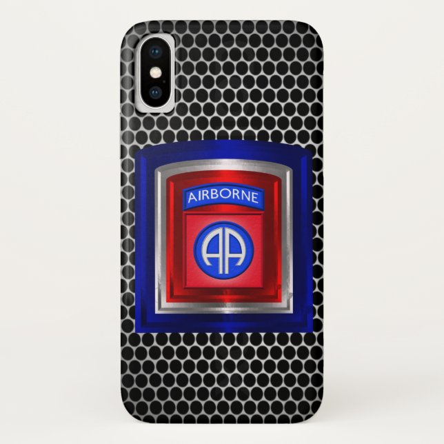 Coques Case-Mate iPhone 82e division aéroportée « Jusqu'au bout » (Dos)
