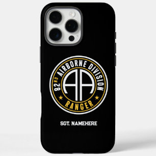 Coque iPhone 16 Pro Max 82e division aéroportée "Ranger" Statut Personnali