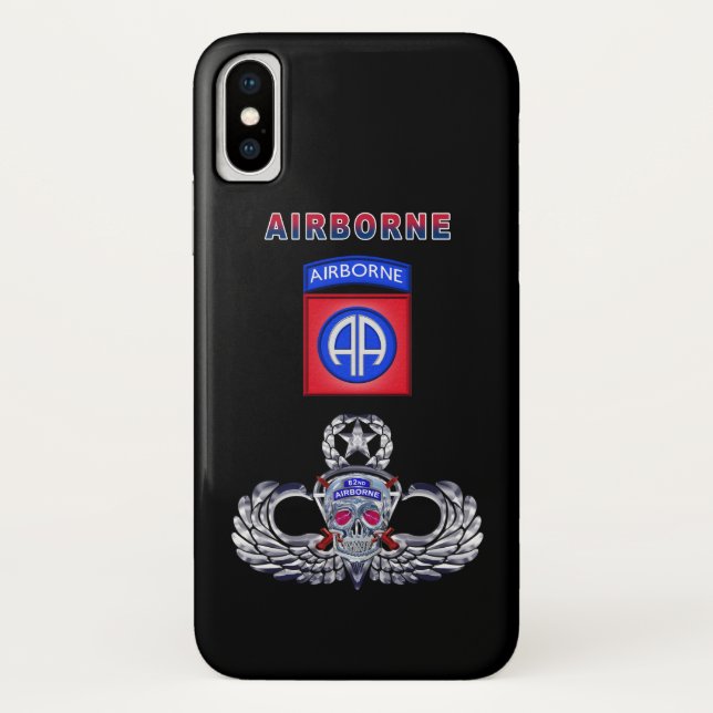 Coques Case-Mate iPhone 82ème division aéroportée “All The Way” (Dos)