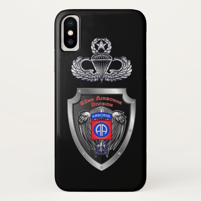 Coques Case-Mate iPhone 82ème Division aéroportée “All The Way” (Dos)