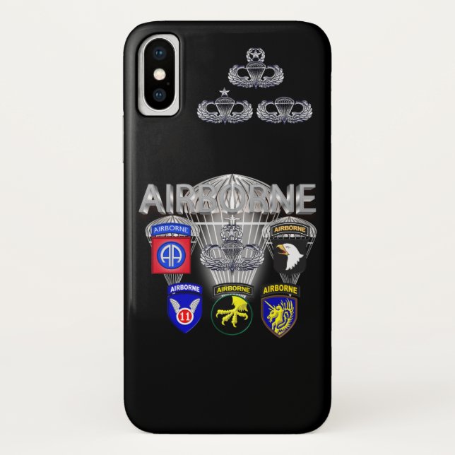 Coques Case-Mate iPhone 82ème division aéroportée «Jusqu'au bout» (Dos)