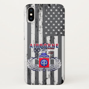 Case-Mate iPhone Case 82ème division aéroportée «Jusqu'au bout»