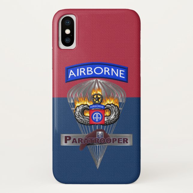 Coques Case-Mate iPhone 82ème division aéroportée « Tout le chemin » (Dos)