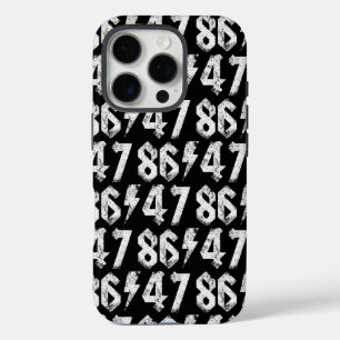 Coque iPhone 16 Pro 8647 Anti Trump Retro Vintage 80s Rock Style