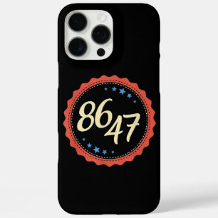 Coque iPhone 16 Pro Max 86 47 Anti Trump drôle