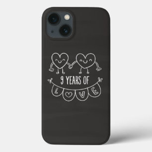 Coques Pour iPhone 9e Anniversary Poison de Chalk Hearts