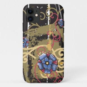 Coque iPhone 11 9f Abstrait