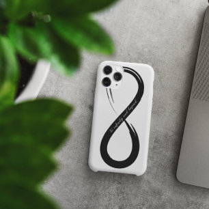 Coque Case-Mate iPhone À Infinité Et Au-Delà Brush Stroke Symbole