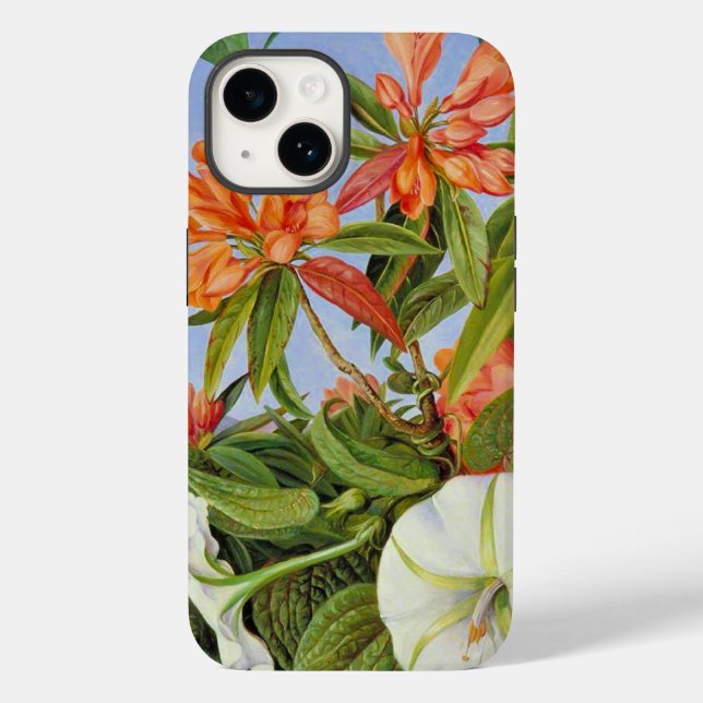 Coques Case-Mate iPhone A Javan Rhododendrum et Ipomoea (Verso)