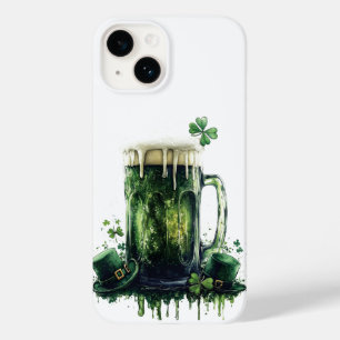 Coque Case-Mate iPhone À la Saint-Patrick ! Illustration de bière