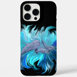 Coque iPhone 16 Pro Max À l'école Dolphin