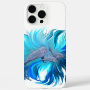 Coque iPhone 16 Pro Max À l'école Dolphin
