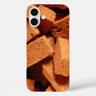 Coque Pour iPhone 16 Plus A pile of bricks construction
