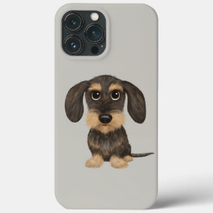 Case-Mate iPhone Case À poils durs Dachshund   Teckel de chien de carica
