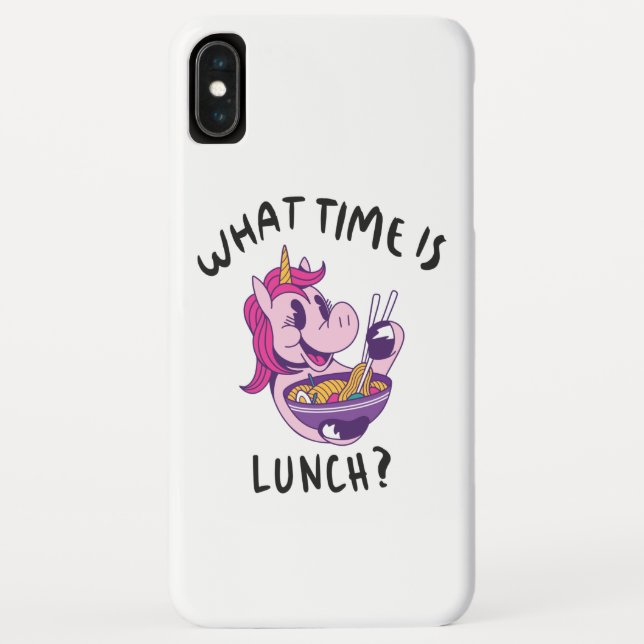 Coques Case-Mate iPhone À quelle heure est le déjeuner (Dos)