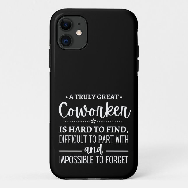 Coques Case-Mate iPhone A Truly Great Coworker (Dos)