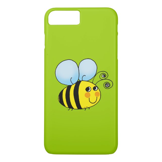 Coques Case-Mate iPhone abeille à miel mignonne (Dos)