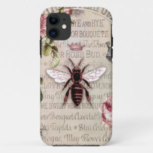 Case-Mate iPhone Case Abeille de la reine du pays vintage