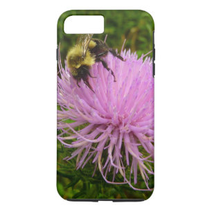 Coque Case-Mate iPhone Abeille sur Fleur de Chardon Nature
