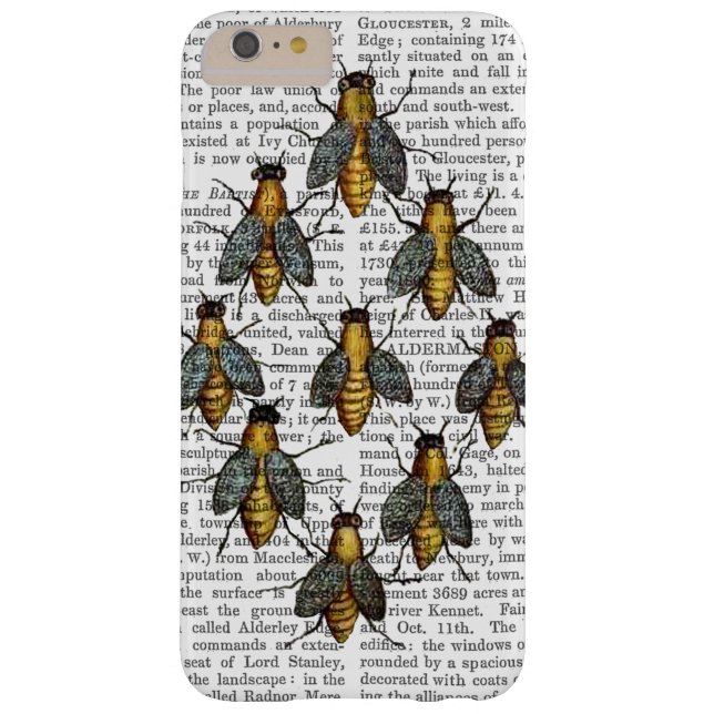Coques Case-Mate iPhone Abeilles médiévales 2 (Dos)