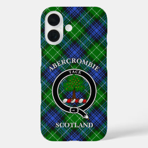 Coque Pour iPhone 16 Abercrombie Clan Badge & Tartan Personnalisé