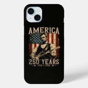 Coque Case-Mate iPhone Abraham Lincoln Jouant de la Guitare 4 Juillet