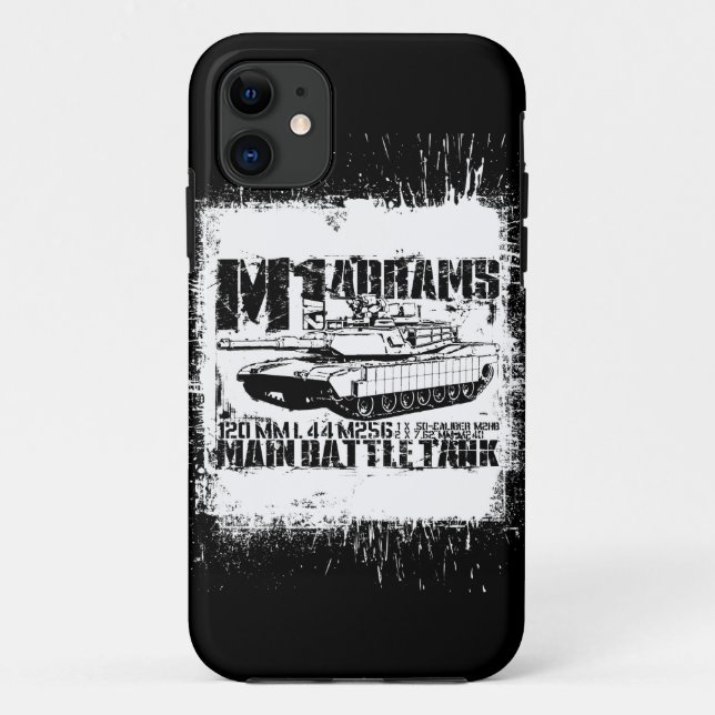 Coques Case-Mate iPhone Abrams M1A2 (Dos)