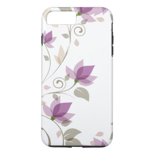 Coque Case-Mate Pour iPhone Abrégé sur à la mode pourpre floral