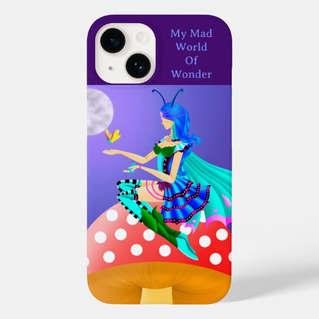Coques Case-Mate iPhone Absolem Transformed wonderland art (Verso)