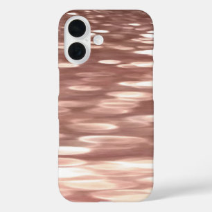 Coque Pour iPhone 16 Abstract #3: Copper Rose Gold