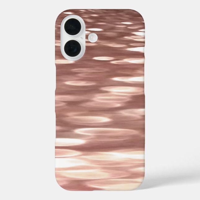 Coques Case-Mate iPhone Abstract #3: Copper Rose Gold (Verso)