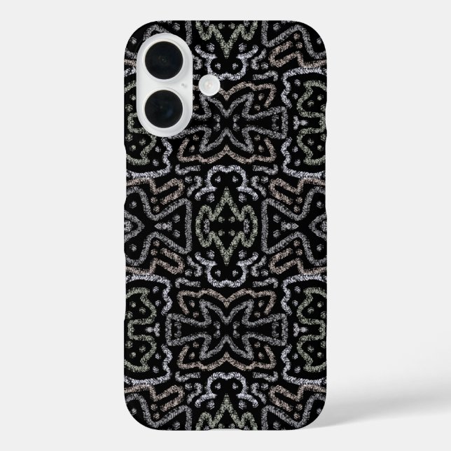 Coques Case-Mate iPhone Abstract Arrow Grunge Pattern And Soft Pastels (Verso)