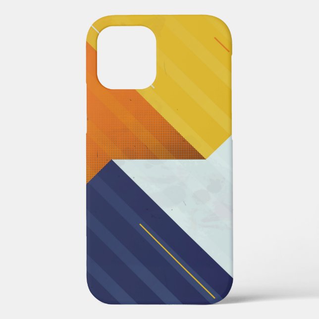 Coques Case-Mate iPhone  Abstract Background. Grunge texture. Triangle geo (Verso)