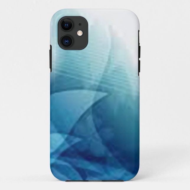 Coques Case-Mate iPhone Abstract blue_iphone (Dos)