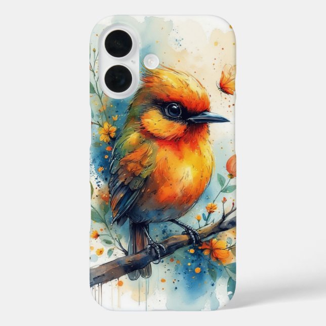 Coques Case-Mate iPhone Abstract Colorful Bird  (Verso)