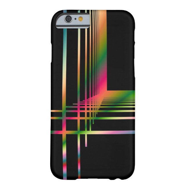Coques Case-Mate iPhone Abstract Fractal Lines and Crosses (Dos)
