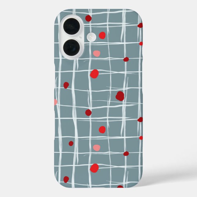Coques Case-Mate iPhone Abstract Grid Pattern Phone Case (Verso)