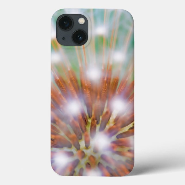 Coques Case-Mate iPhone Abstract of dandelion seed head (Verso)