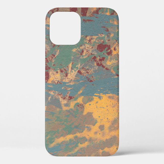 Coques Case-Mate iPhone Abstract painting. Ink handmade image. Modern arti (Verso)