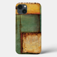 Abstract Painting with Piano Keys