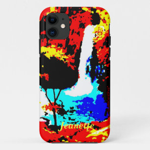 Etui iPhone Case-Mate Abstract Waterfall, nom, Red Blue 