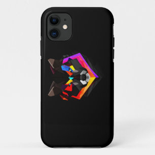 Coque iPhone 11 Abstract wolf iphone